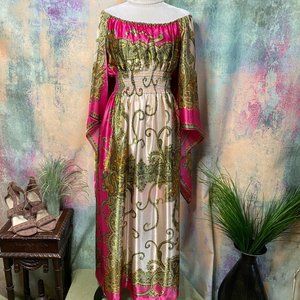 📌Exclusive Designs Off Shoulder Maxi Dress